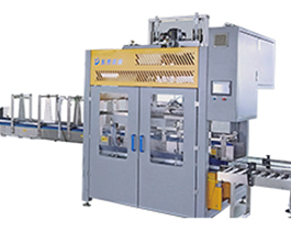 塑料桶自動裝箱機，機油防凍液20升大桶人工裝箱太累了！